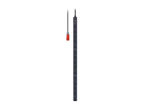 APC Easy Basic Rack PDU EPDU1216B - Strømfordelerenhet (kan monteres i rack) - AC 400 V - 11 kW - 11000 VA - 3-faset - inngang: IEC 60309 3P+N+PE - u Sort