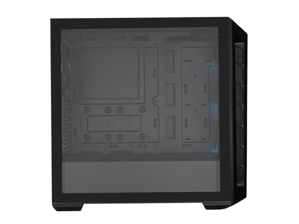 Cooler Master MasterBox MB520 ARGB, Midi Tower, PC, Musta, ATX, EATX, mikro ATX, Mini-ITX, SSI CEB, Muovi, Terästä, Karkaistu lasi, 16,5 cm