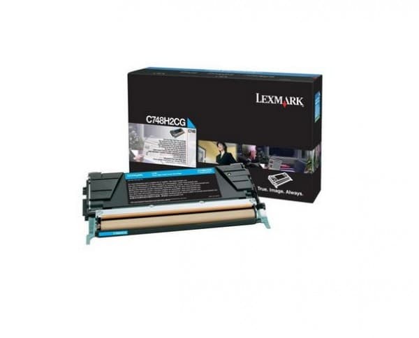 Lexmark - Cyan - original - tonerpatron Lexmark Corporate - for Lexmark C748de, C748dte, C748e