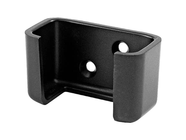 Hammond Electronics 1552CHBK Väggfäste ABS plast Svart (L x B x H) 66 x 30 x 33 mm 1 st