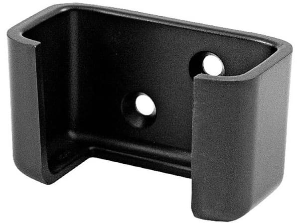 Hammond Electronics 1552CHBK Väggfäste ABS plast Svart (L x B x H) 66 x 30 x 33 mm 1 st
