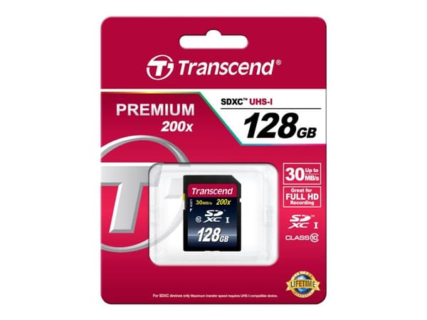 Transcend Ultimate - Flash-minneskort - 64 GB - UHS Class 1 / Class10 - 600x - SDXC UHS-I