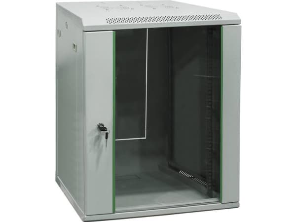 Renkforce RF-NC-140 48,30 cm (19") väggmonterat skåp (B x H x D) 600 x 816,2 x 450 mm 16 U Grå (RF-4410220)