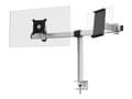 Pikkukuva 2 / 5: DURABLE - Kiinnityssarja - Säädettävä varsi - Monitorille / Tabletille - Alumiini, Premium muovi - Hopea - Näytön koko: 21"-27" (näyttö) / 7"-13" (ta