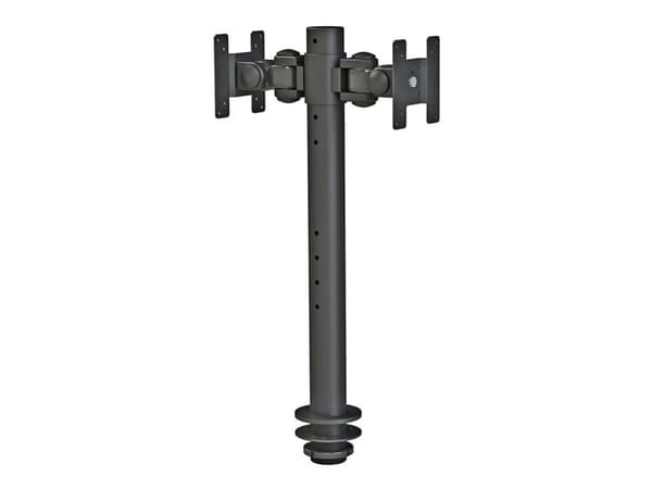 Neomounts FPMA-D050D - Monteringssats - fullständig rörelse - för 2 LCD-bildskärmar - svart - skärmstorlek: 10"-30" - skyddshylsa, disk-monteringsbar