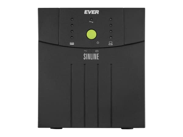EVER SINLINE 1600 USB HID - UPS - AC 230 V - 1040 Watt - 1600 VA - 5 At - USB - utgangskontakter: 4