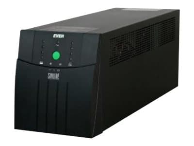 EVER SINLINE 1600 USB HID - UPS - AC 230 V - 1040 Watt - 1600 VA - 5 At - USB - utgangskontakter: 4 Sort
