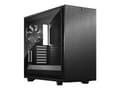 Miniatyrbild 2 av 5: Fractal Design Define 7 - Tower - utökad ATX - genomskinlig sidopanel (härdat glas) - ingen strömförsörjning (ATX) - svart - USB/ljud