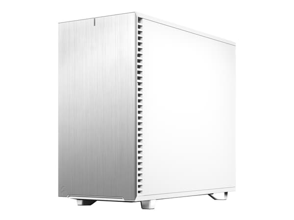 Fractal Design Define 7 - Tempered Glass Edition - tower - utökad ATX - genomskinlig sidopanel (härdat glas) - ingen strömförsörjning (ATX) - vit - U Vit