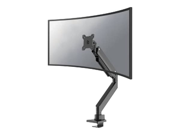 Neomounts NM-D775PLUS - Monteringssats - fullständig rörelse - för LCD-display - aluminium - svart - skärmstorlek: 10"-49" - klämma, monterbar, skydd Svart