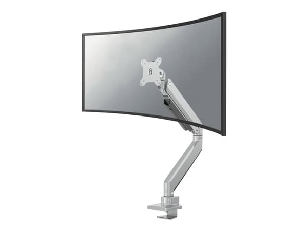 Neomounts NM-D775PLUS - Monteringssett - full bevegelse - for LCD-skjerm - sølv - skjermstørrelse: 10"-49" - klemmemonterbar, malje, skrivebordsmonte