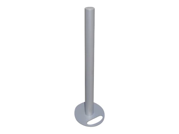 Neomounts FPMA-D935GROMMET - Monteringskomponent (grummetplate, stang) - for LCD-skjerm - sølv - skjermstørrelse: 10"-30" - skrivebord