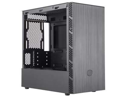 Cooler Master MasterBox MB400L - Tower - microATX, Mini-ITX - inget nätaggregat (ATX) - svart - USB/ljud