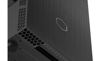 Cooler Master MasterBox MB400L - Tower - microATX, Mini-ITX - inget nätaggregat (ATX) - svart - USB/ljud