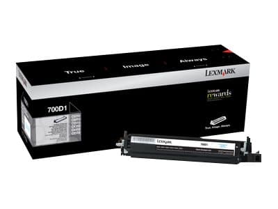 Lexmark 700D1 - Svart - original - framkallningssats LCCP - för Lexmark CS310, CS317, CS410, CS417, CS510, CS517, CX310, CX317, CX410, CX417, CX510,