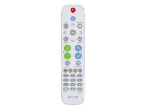 Philips Healthcare 22AV1604B - Fjernkontroll - for Philips 19HFL5014, 24HFL3014, 28HFL4014, 32HFL3014, 32HFL4014, 43HFL3014, 50HFL3014 Hvit