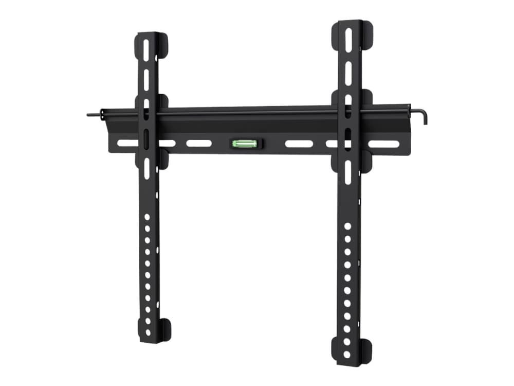 DELTACO ARM-1102 - Konsol - Ultra Slim fast - för TV/monitor - kallvalsat stål - svart av fin textur - skärmstorlek: 32"-55" - väggmonterbar