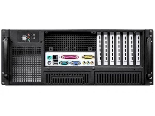 Techly I-CASE MP-P4HX-BLK6, Stativ, Server, Sort, ATX, Metall, 4U