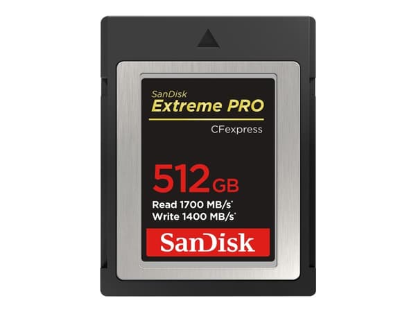 SanDisk Extreme Pro - Flashminnekort - 512 GB - CFexpress