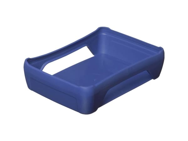 Bopla BOP 7.0 S-5005 Skyddskåpa (L x B x H) 221 x 156 x 54,3 mm TPE (ljudneutral specialgummiblandning) Blå 1 st