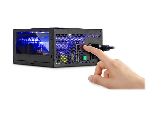 Argus RGB-650W CM II - Virtalähde (sisäinen) - ATX12V 2.3 - 80 PLUS Gold - AC 100/240 V - 650 Watt - aktiivinen PFC - musta