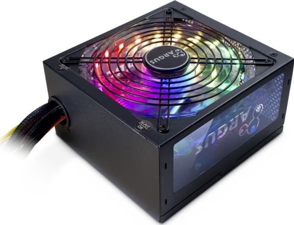 Argus RGB-700W II - Strømforsyning (intern) - ATX12V 2.3 - 80 PLUS Bronze - AC 100/240 V - 700 watt - aktiv PFC - svart