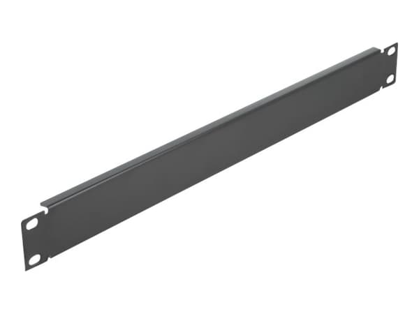 Delock Network Cabinet Blind Cover - Blindpanel till rack - svart - 1U - 19"