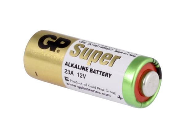 GP Batteries High Voltage 23A, Engångsbatteri, Alkalisk, 12 V, 1 styck, Multifärg, Blåsa