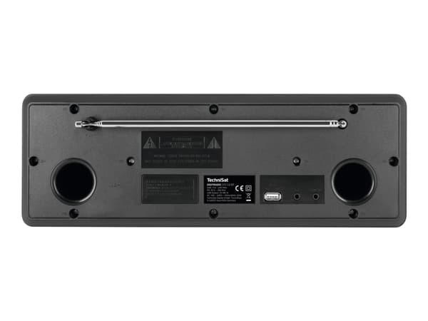 TechniSat DigitRadio 370 CD BT - Lydsystem - 2 x 5 watt - svart