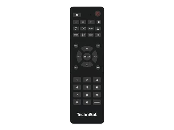 TechniSat DigitRadio 370 CD BT - Lydsystem - 2 x 5 watt - svart