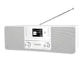 Miniatyrbilde 1 av 5: TechniSat DigitRadio 370 CD BT - Lydsystem - 2 x 5 watt - hvit
