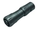 Miniatyrbilde 1 av 3: BINDER 99 6490 100 05, Bayonet, Sort, Hunkjønn, Rett, IP68, IP69K, 600 V
