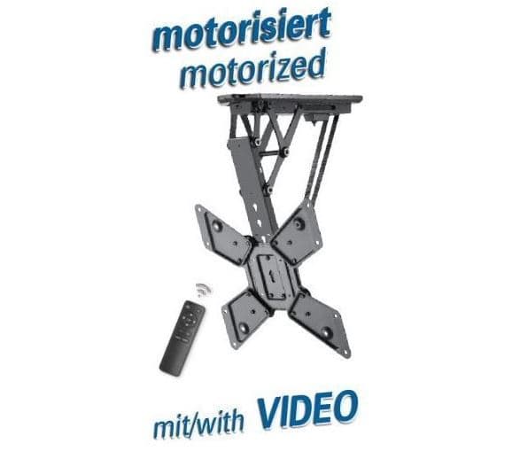 My Wall Motorisert og sammenleggbart takfeste for LCD-TV For skjermer 23" - 55" (58 - 140 cm)