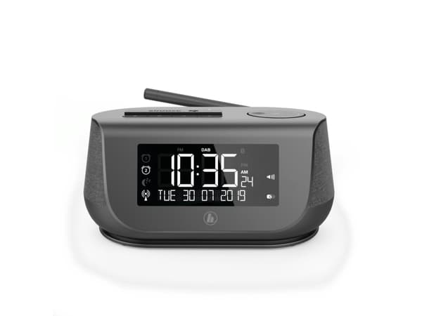 Hama DR36SBT, Klokke, Digitalt, DAB, DAB+, FM, 87,5 - 108 MHz, 174.928 - 239.2 MHz, 4 W