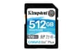 Miniatyrbild 2 av 5: Kingston Canvas Go! Plus - Flash-minneskort - 512 GB - Video Class V30 / UHS-I U3 / Class10 - SDXC UHS-I