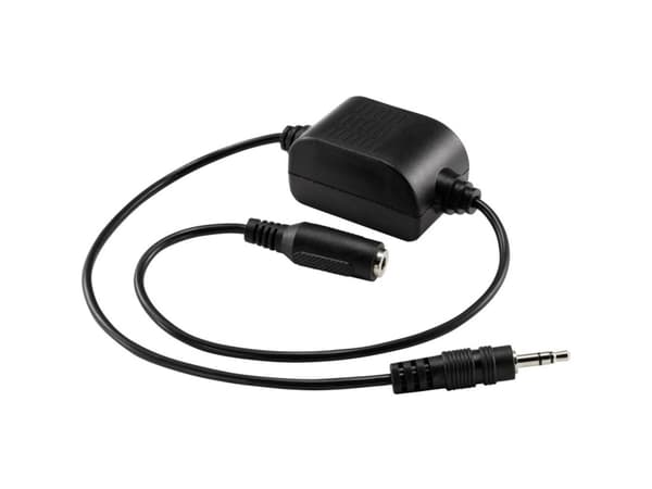SpeaKa Professional Erdschleifen-Isolator Audio, 2,0 (3,5 mm jack) Extender (forlænger) via 2-leder