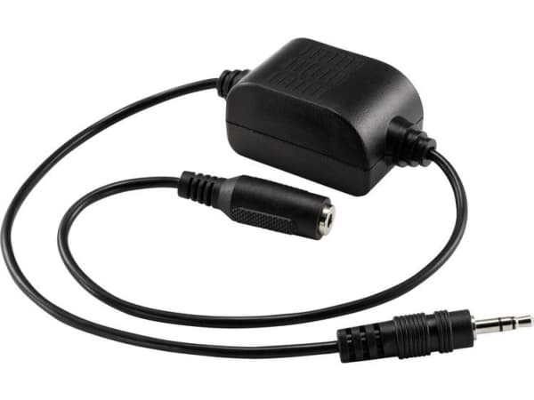 SpeaKa Professional Erdschleifen-Isolator Audio, 2,0 (3,5 mm jack) Extender (forlænger) via 2-leder