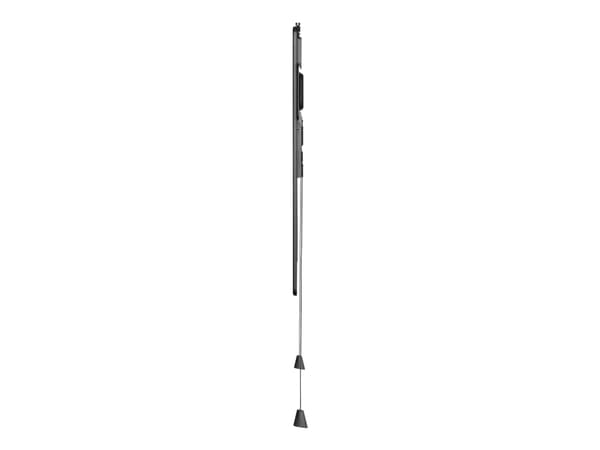 DELTACO Office ARM-0150 - Ultra-Slim - brakett - fast - for LCD TV / kurvet LCD TV - plastikk, stål - matt svart - skjermstørrelse: 32"-55" - veggmon