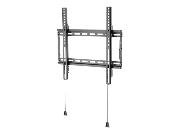 DELTACO Office ARM-0200 - Heavy Duty - konsol - fällbart - för LCD-TV/välvd LCD-TV - stål - mattsvart - skärmstorlek: 32"-70" - väggmonterbar