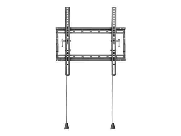 DELTACO ARM-0203 - Konsol - öppen arkitektur - för platt panel - låsbar - svart - skärmstorlek: 37"-70" - väggmonterbar