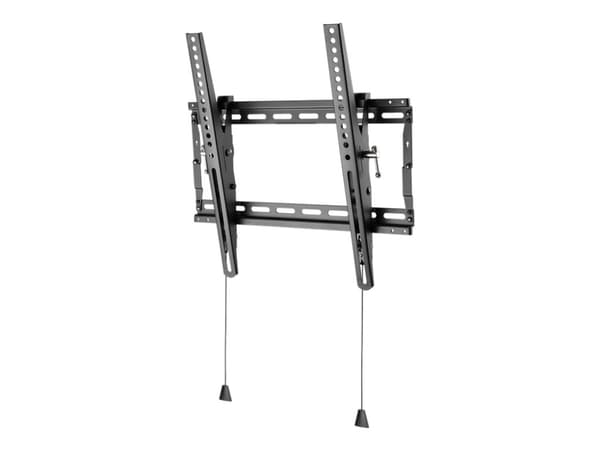 DELTACO ARM-0203 - Konsol - öppen arkitektur - för platt panel - låsbar - svart - skärmstorlek: 37"-70" - väggmonterbar Svart