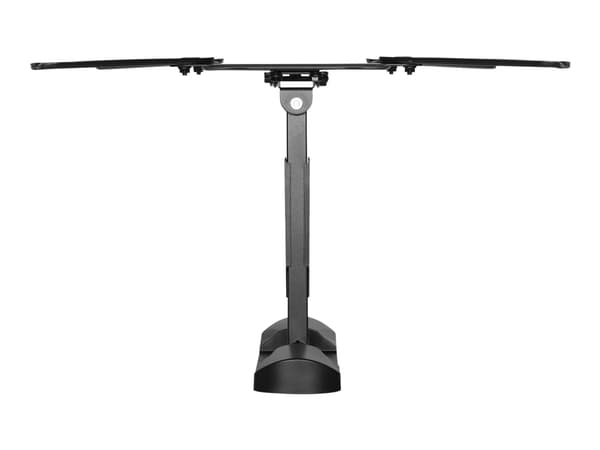 DELTACO Office ARM-0256 - Konsol - fullständig rörelse - för LCD-display - plast, stål - svart av fin textur - skärmstorlek: 23"-55" - väggmonterbar