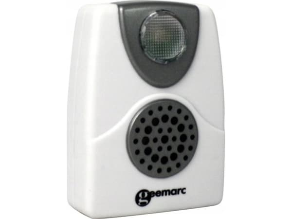 Geemarc CL11 - Visuelt ringelyd/ringeforsterker for telefon - hvit
