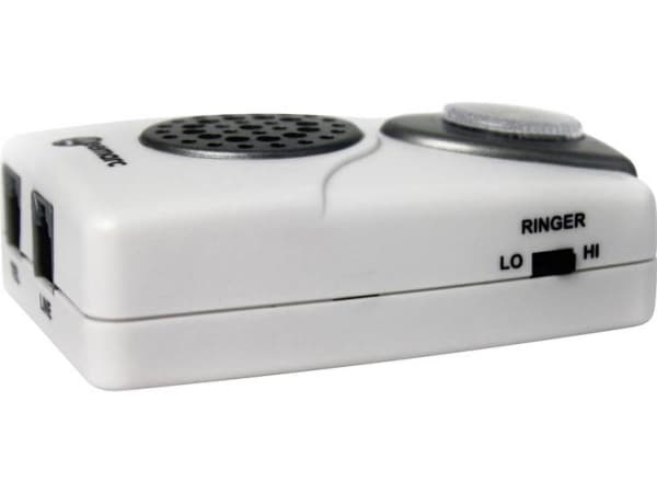Geemarc CL11 - Visuelt ringelyd/ringeforsterker for telefon - hvit