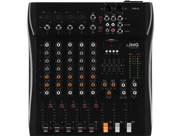 MXR-60 6-channel audio mixer
