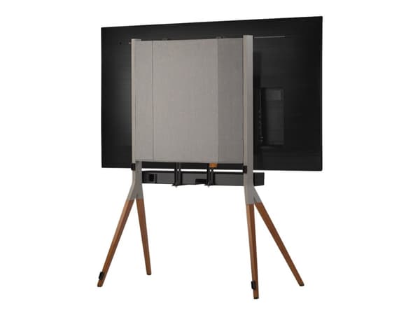 One For All Falcon Dark TV-yleisjalusta alkaen (32-70"), 81,3 cm (32"), 177,8 cm (70"), 80 kg, 200 x 100 mm, 400 x 400 mm, pähkinäpuu, harmaa