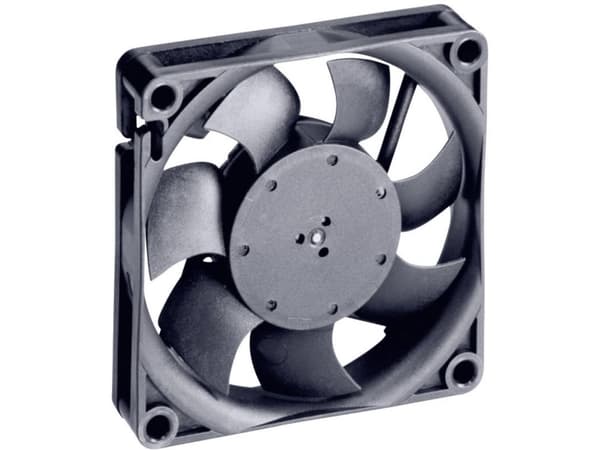 EBM Papst 712 F Aksial ventilator 12 V/DC 43 m³/h (L x B x H) 70 x 70 x 15 mm