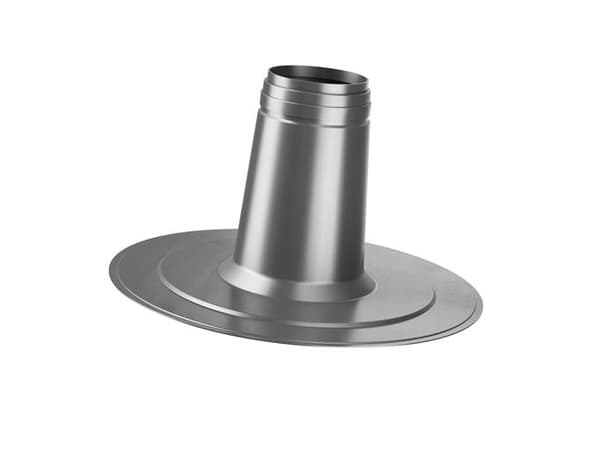 Bosch DN125 TagInddækning - 0° 250 mm til aftræk gennem tag