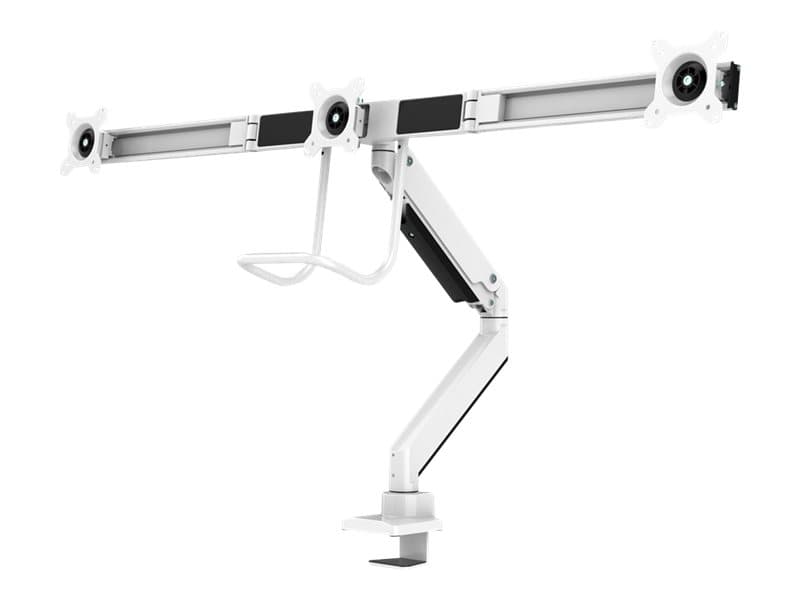 Neomounts by Newstar Select NM-D775DX3 68,6 cm (27") Klämma/Genomgående skruv Vit