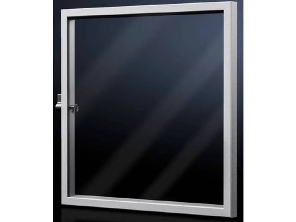 Rittal FT 2763.010, Visningspanel, Lysegrå, Gjennomsiktig, Akryl, Aluminium, IP54, 497 mm, 62 mm
